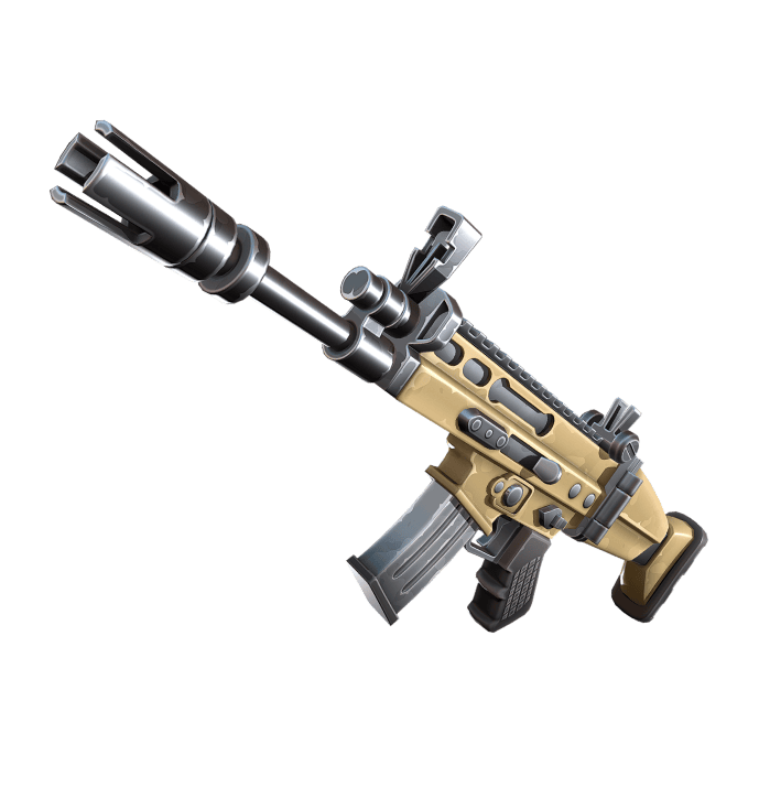 Assault Rifle loot in Tiltstar game