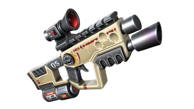 Laser SMG loot in Tiltstar game